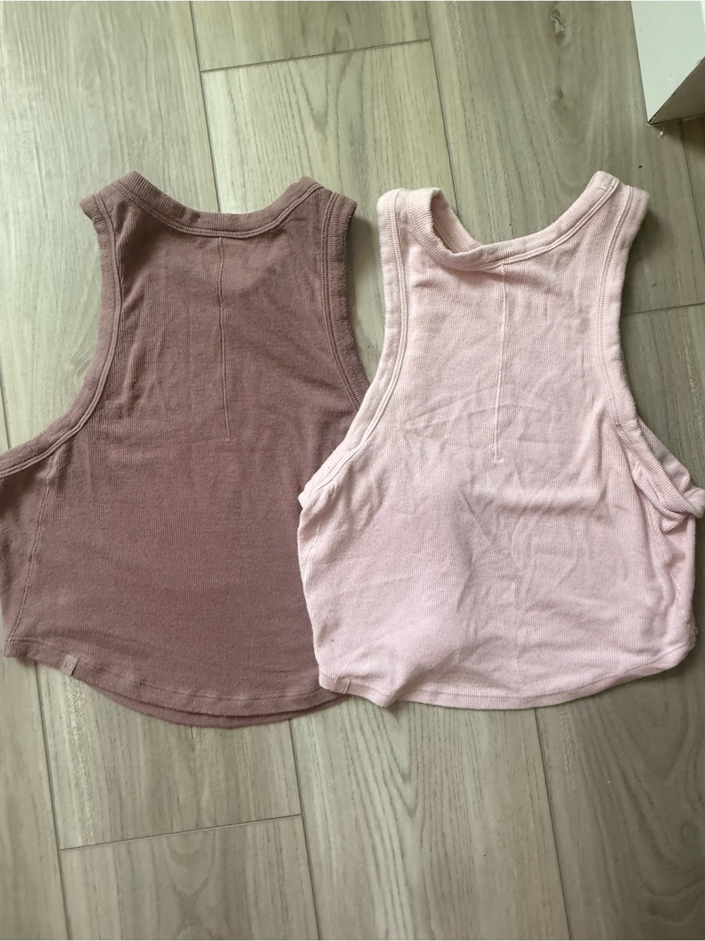 lululemon athletica Ribbed Racerback Tank Duo - Dusty Rose & Blush Pink